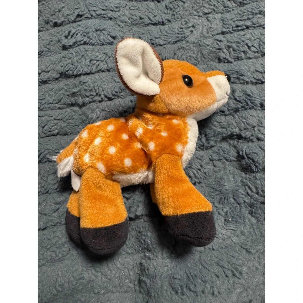 Wild Republic Fawn Deer Plush Spotted Brown White Stuffed Animal 8 Inch Toy